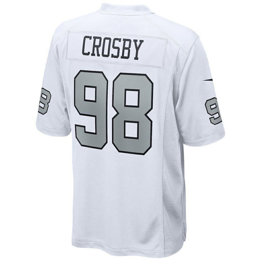 Maxx Crosby Las Vegas Raiders Alternate Game Jersey - White | Nike cheap