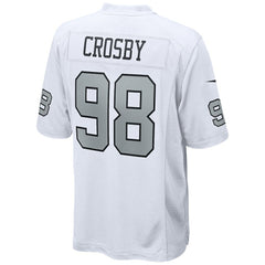 Maxx Crosby Las Vegas Raiders Alternate Game Jersey - White | Nike cheap