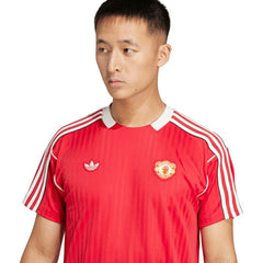 Manchester United Originals Terrace Icons Collection Fashion Jersey - Red | Adidas for sale