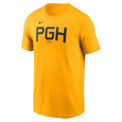 Paul Skenes Pittsburgh Pirates Fuse Name & Number T-Shirt - Gold | Nike
