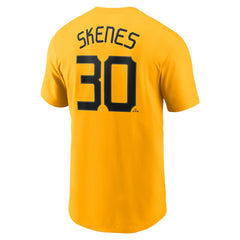 Paul Skenes Pittsburgh Pirates Fuse Name & Number T-Shirt - Gold | Nike