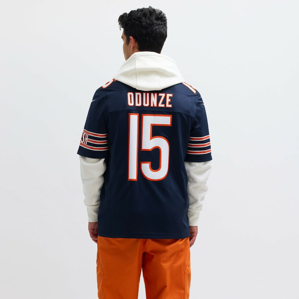 Rome Odunze Chicago Bears Vapor F.U.S.E. Limited Jersey - Navy | Nike on sale
