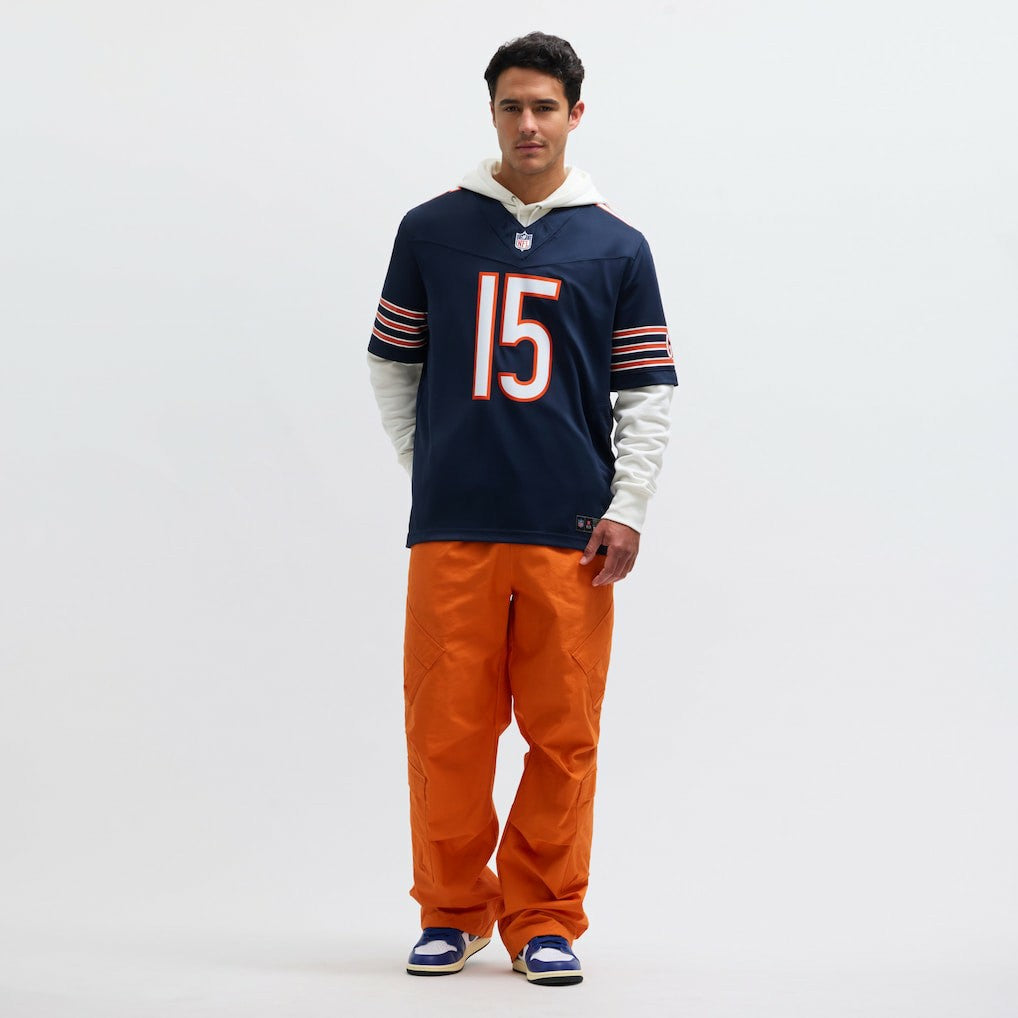 Rome Odunze Chicago Bears Vapor F.U.S.E. Limited Jersey - Navy | Nike on sale