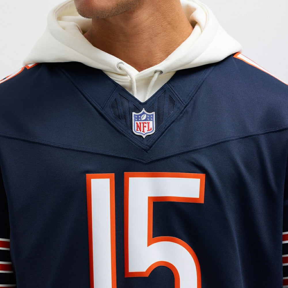 Rome Odunze Chicago Bears Vapor F.U.S.E. Limited Jersey - Navy | Nike on sale
