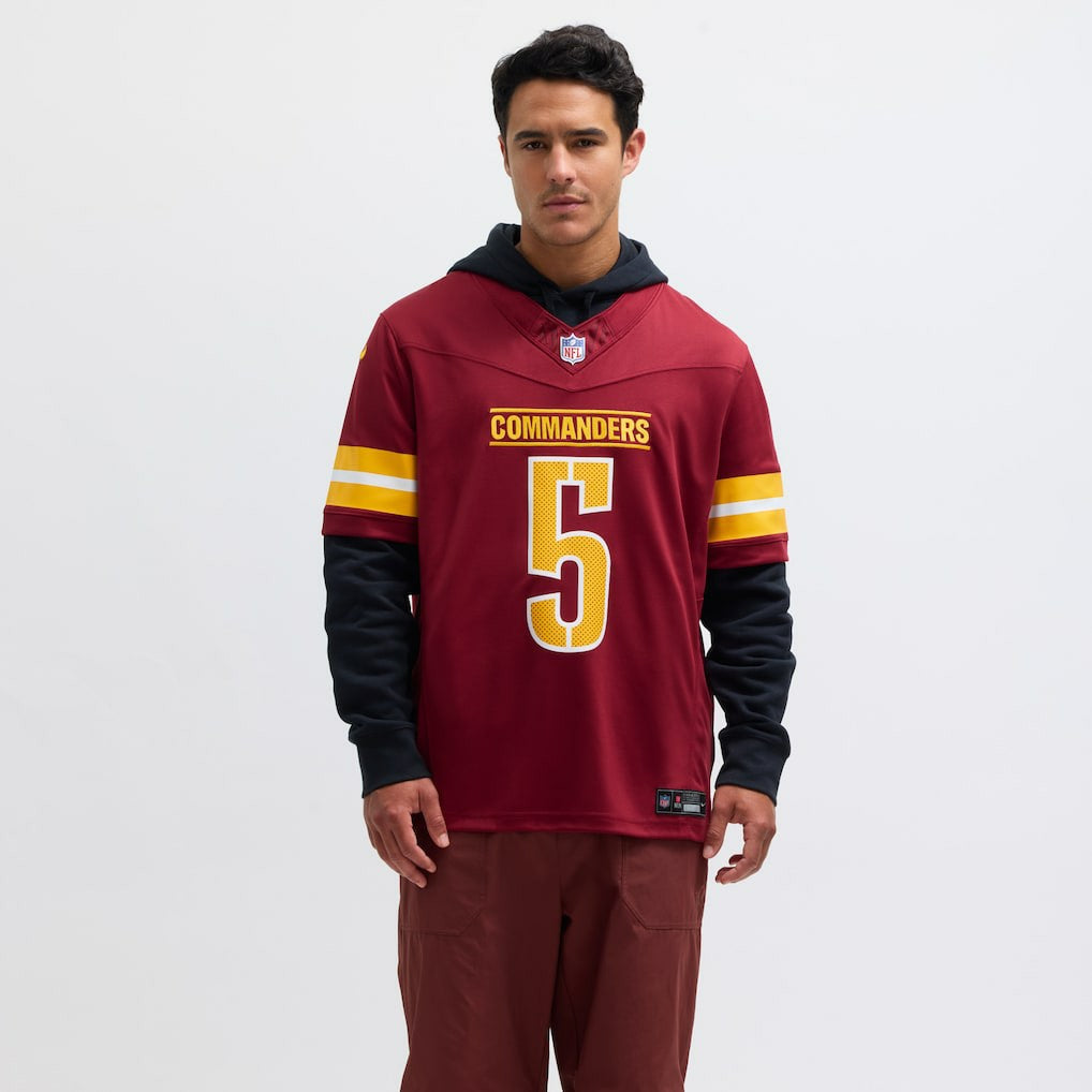 Jayden Daniels Washington Commanders Vapor F.U.S.E. Limited Jersey - Burgundy | Nike discount