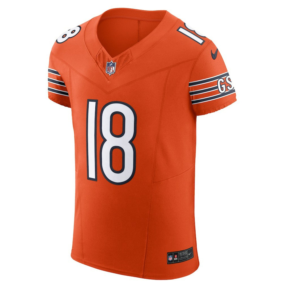Caleb Williams Chicago Bears Alternate Vapor F.U.S.E. Elite Jersey - Orange | Nike outlet