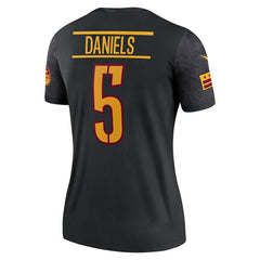 Jayden Daniels Washington Commanders Women's Legend Player Performance Top - Black | Nike on sale