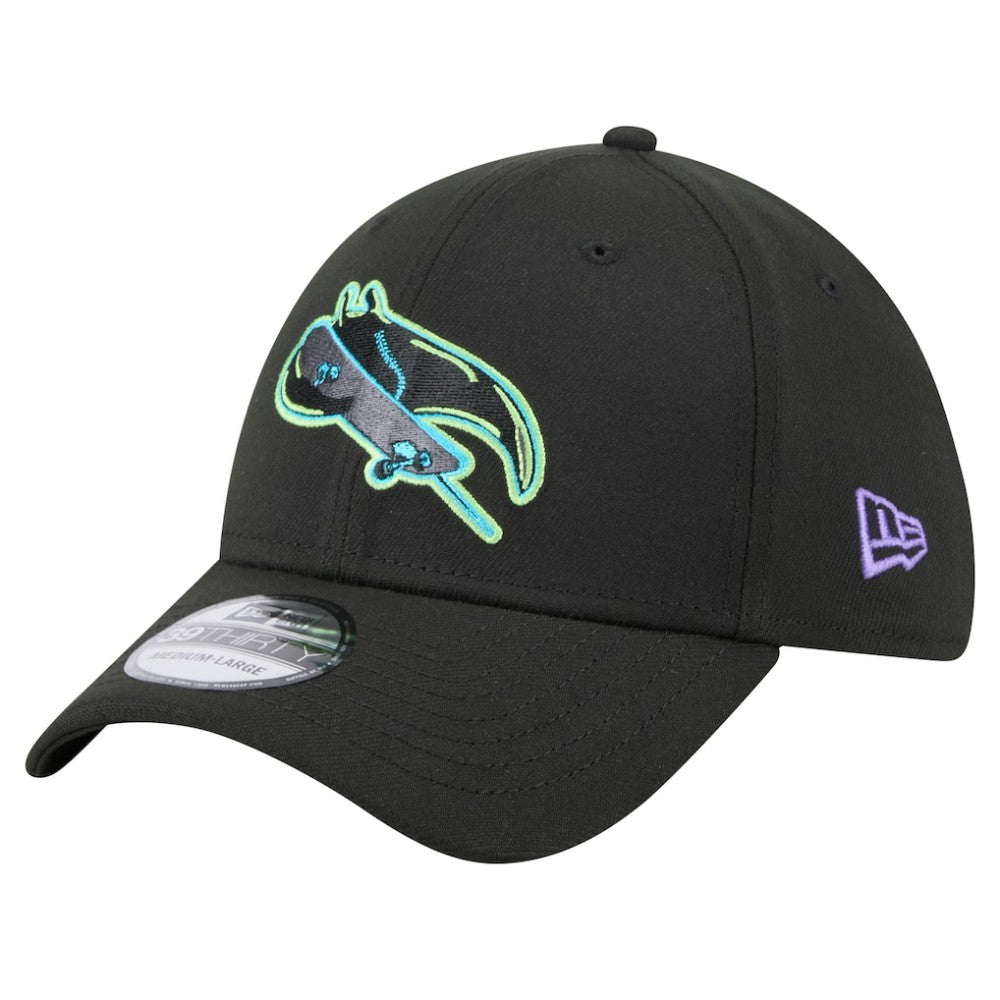 Tampa Bay Rays City Connect 39THIRTY Flex Hat - Black | New Era