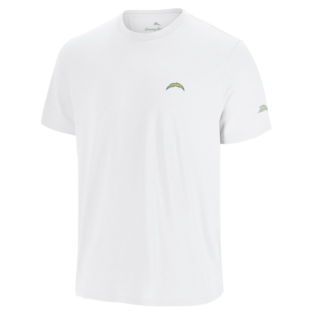 Los Angeles Chargers Sport Torchdown Graphic T-Shirt - White outlet
