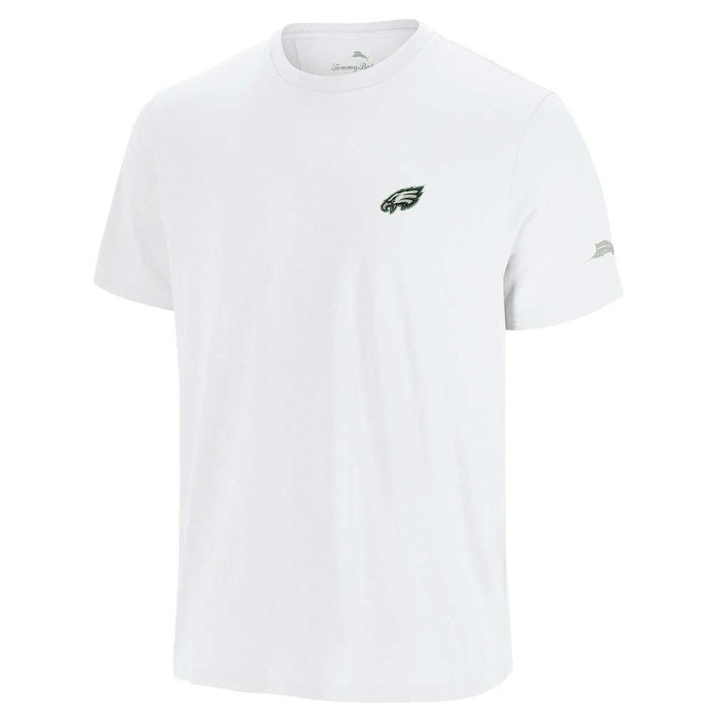 Philadelphia Eagles Sport Torchdown Graphic T-Shirt - White on sale