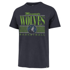 Minnesota Timberwolves '47 Remix Franklin T-Shirt - Navy | 47 brand for sale