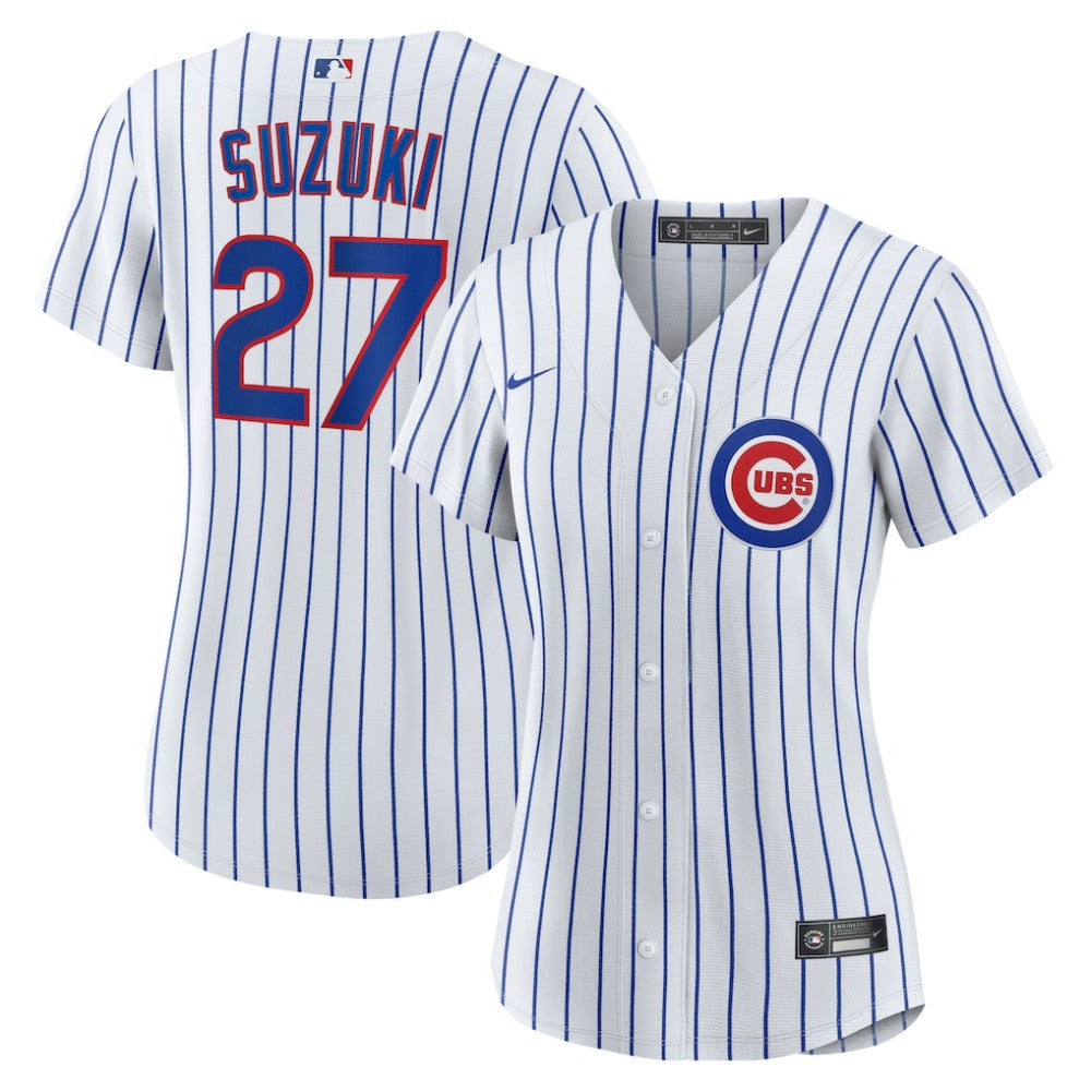 Seiya Suzuki Chicago Cubs Women's Home Replica Jersey - White | Nike