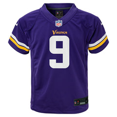 J.J. McCarthy Minnesota Vikings Preschool Player Game Jersey - Purple | Nike for sale