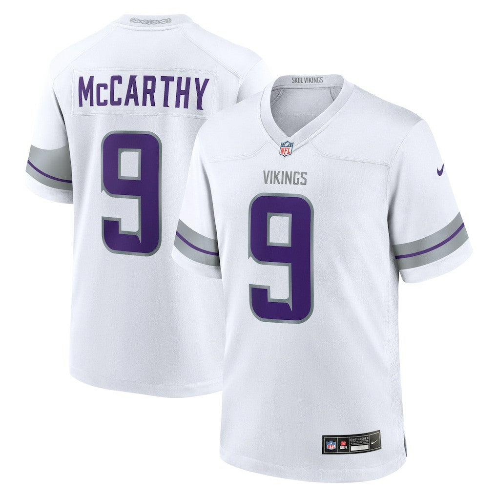 J.J. McCarthy Minnesota Vikings Youth Game Jersey - White | Nike on sale