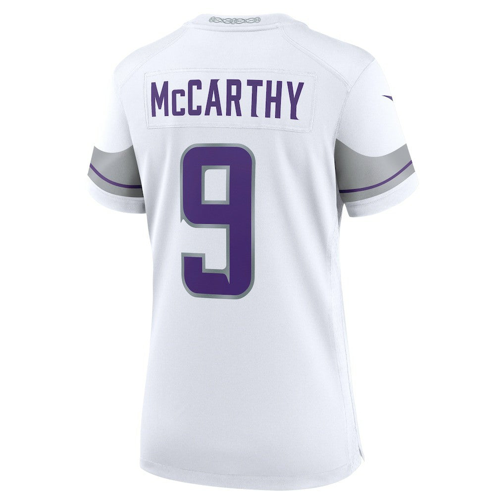 J.J. McCarthy Minnesota Vikings Women's Alternate Game Player Jersey - White | Nike sale