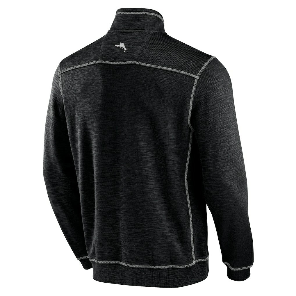 Miami Dolphins Big & Tall Tobago Bay Half-Zip Sweatshirt - Black outlet