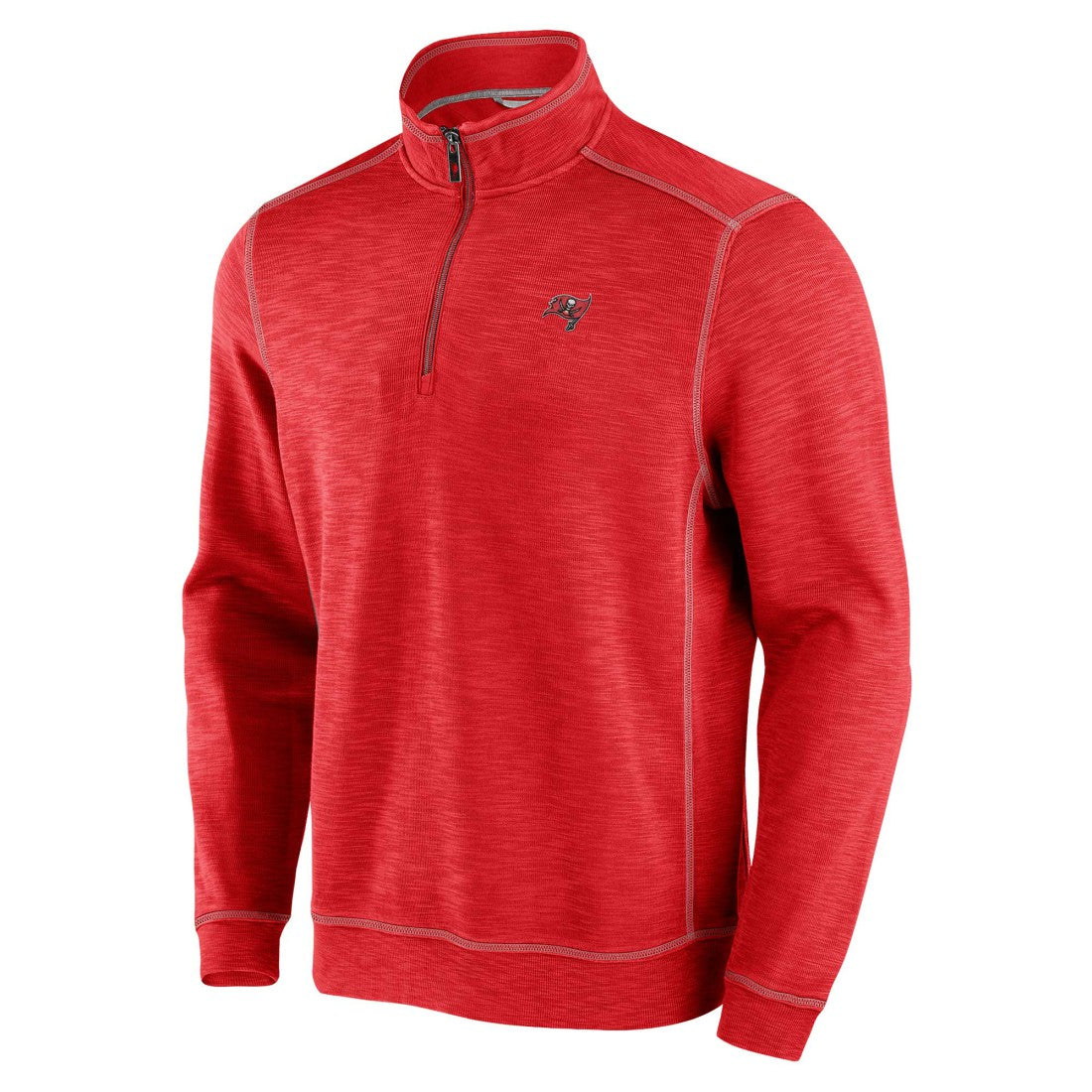 Tampa Bay Buccaneers Big & Tall Tobago Bay Half-Zip Sweatshirt - Red on sale