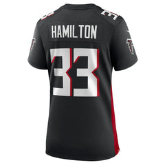 Antonio Hamilton Atlanta Falcons Women's Game Jersey - Black | Nike for sale