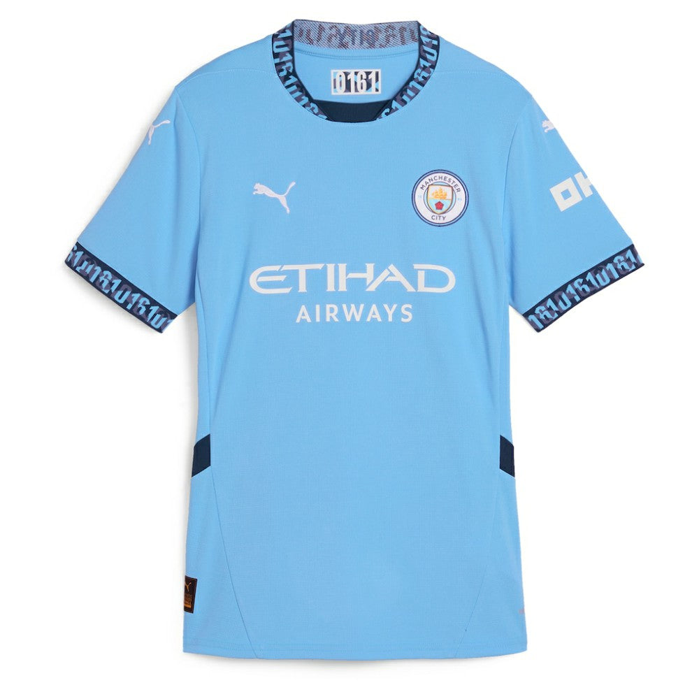 Kevin De Bruyne Manchester City Women's 2024/25 Home Replica Player Jersey - Light Blue | Puma discount