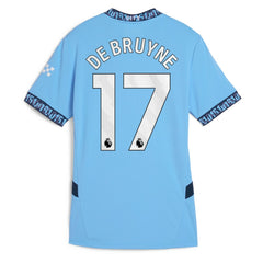 Kevin De Bruyne Manchester City Women's 2024/25 Home Replica Player Jersey - Light Blue | Puma discount