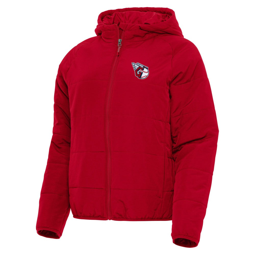 Cleveland Guardians Antigua Women's Universe Full-Zip Hoodie Jacket - Red