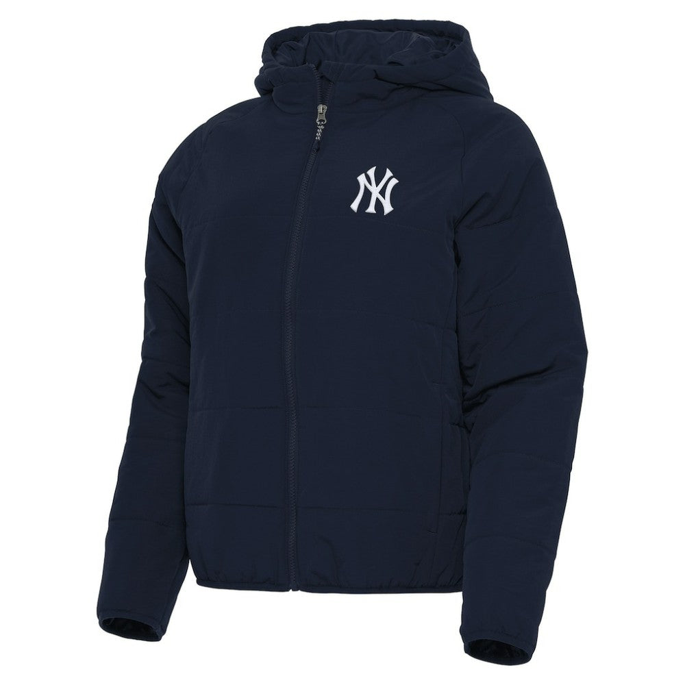 New York Yankees Antigua Women's Universe Full-Zip Hoodie Jacket - Navy