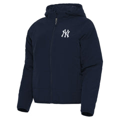 New York Yankees Antigua Women's Universe Full-Zip Hoodie Jacket - Navy