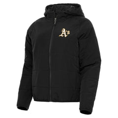 Athletics Antigua Women's Universe Full-Zip Hoodie Jacket - Black
