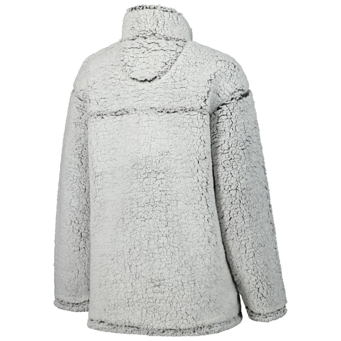 Houston Texans G-III 4Her by Carl Banks Women's Sherpa Quarter-Zip Jacket - Gray for sale
