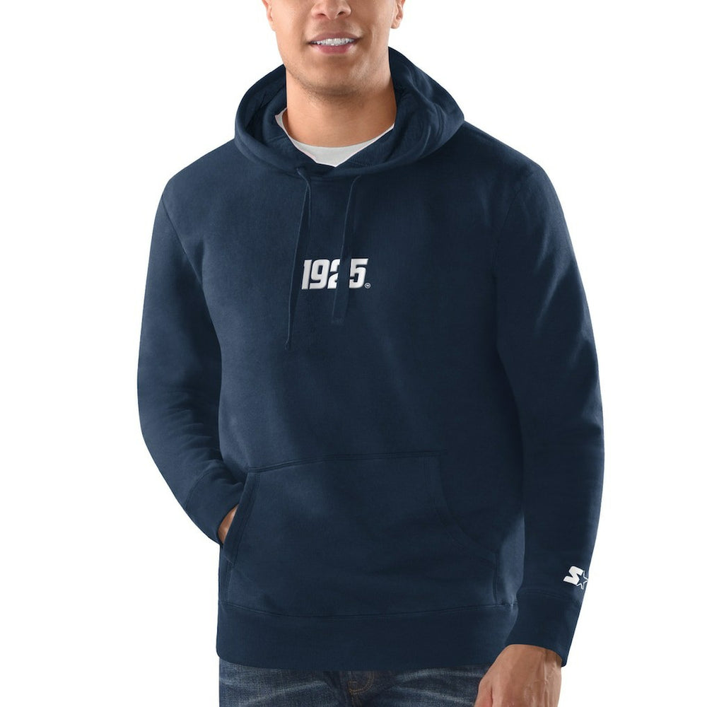 New York Giants Starter 1925 Collection Pullover Hoodie - Navy on sale