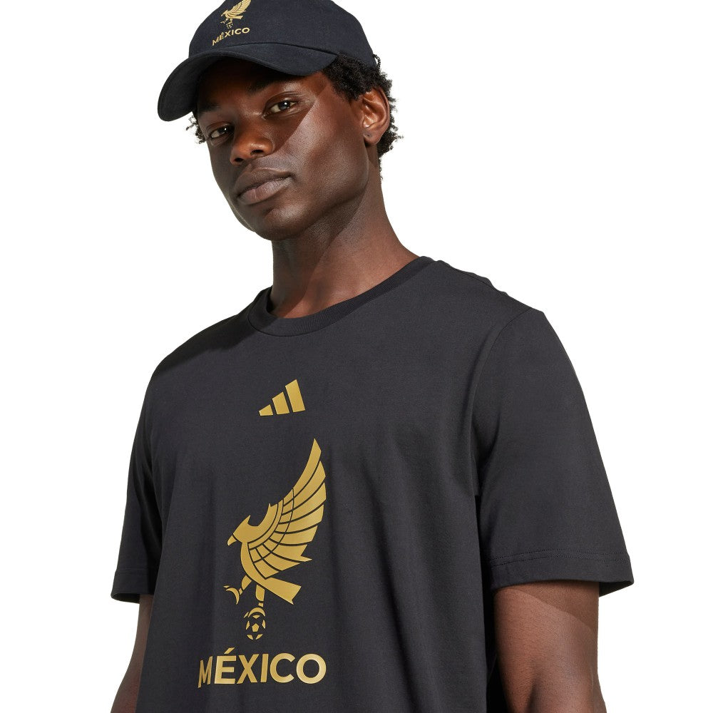 Mexico National Team 2025 Third Jersey DNA Graphic T-Shirt - Black | Adidas sale