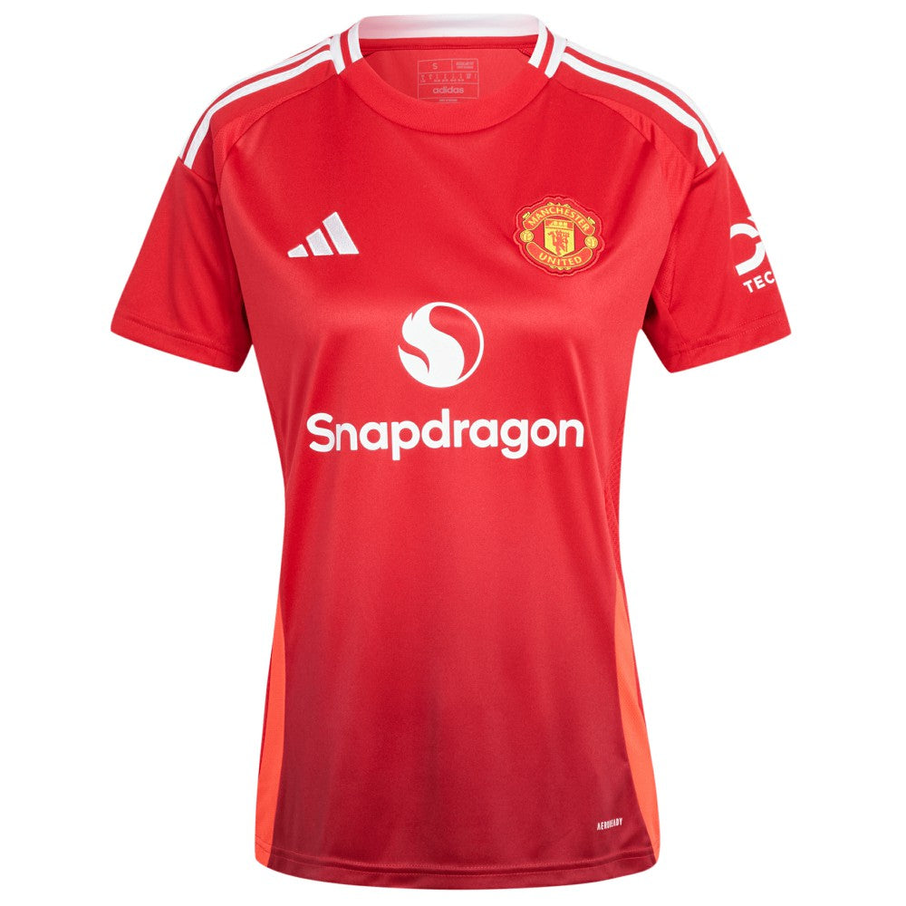 Alejandro Garnacho Manchester United Women's 2024/25 Home Replica Player Jersey - Red | Adidas cheap