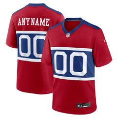 New York Giants Alternate Game Custom Jersey - Century Red | Nike on sale