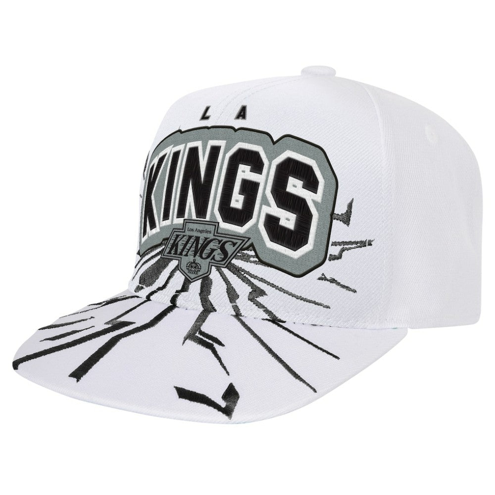 Los Angeles Kings Mitchell & Ness Youth After Shock Snapback Hat White