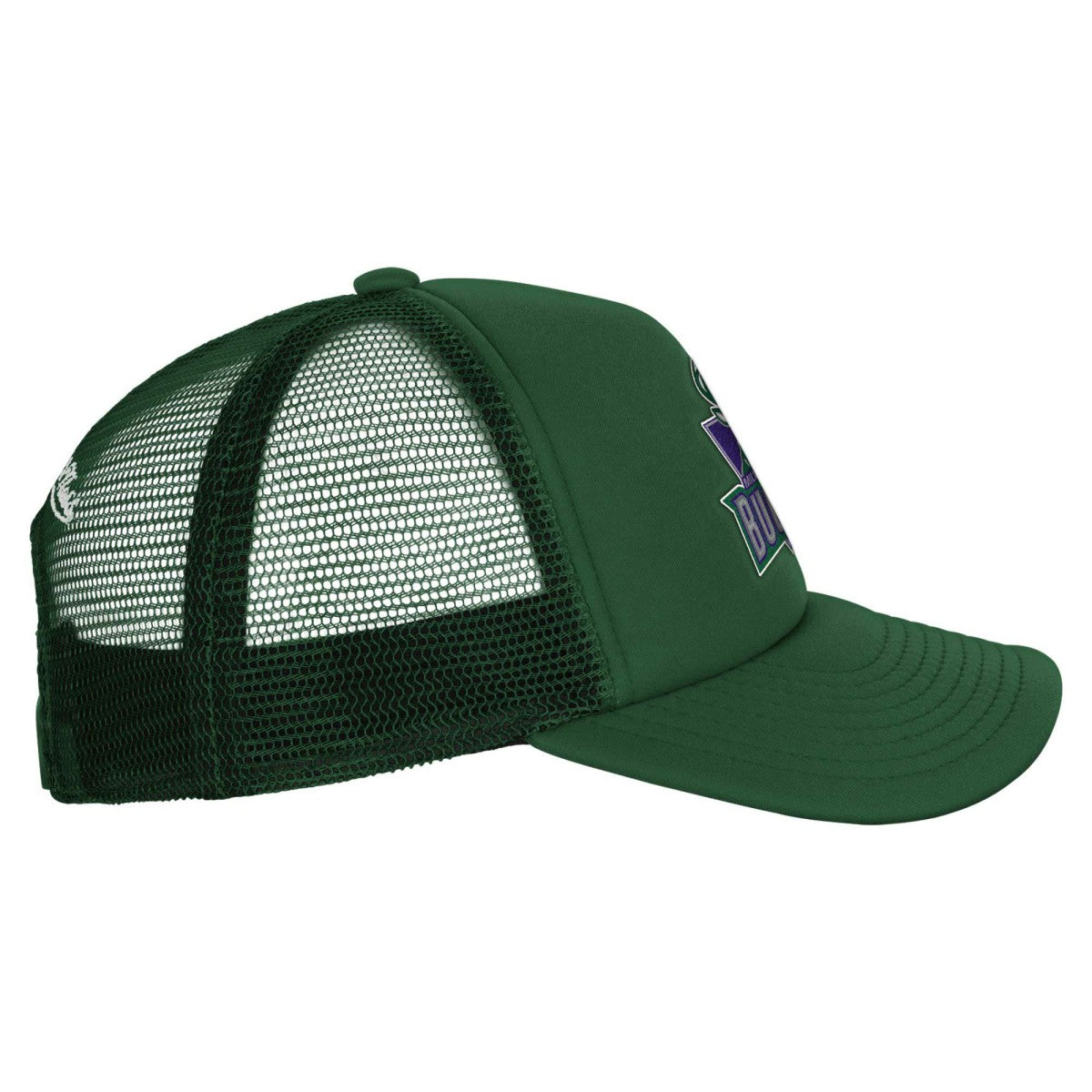 Milwaukee Bucks Youth Core Evergreen Trucker Adjustable Hat - Hunter Green | Mitchell & Ness cheap