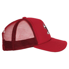 Chicago Bulls Youth Core Evergreen Trucker Adjustable Hat - Red | Mitchell & Ness discount