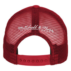 Chicago Bulls Youth Core Evergreen Trucker Adjustable Hat - Red | Mitchell & Ness discount