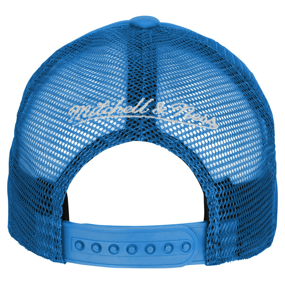 Los Angeles Lakers Youth Core Evergreen Trucker Adjustable Hat - Light Blue | Mitchell & Ness online