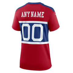 New York Giants Women's Alternate Game Custom Jersey - Century Red | Nike outlet