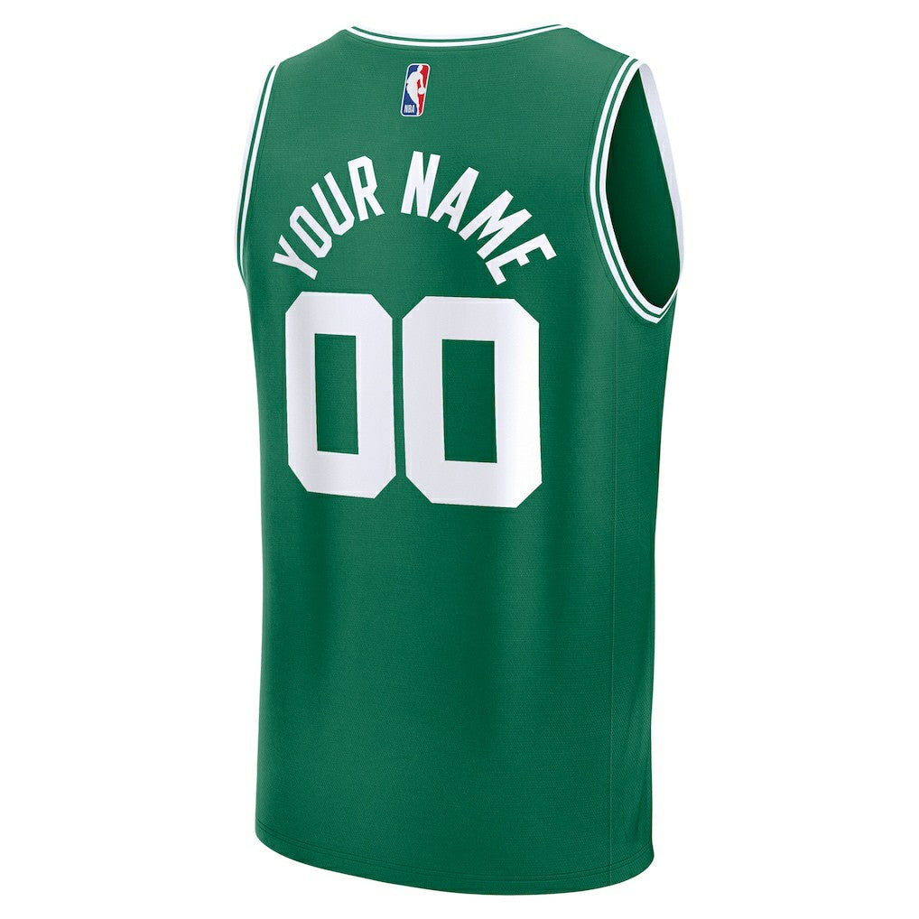 Boston Celtics Youth Fast Break Custom Replica Jersey - Kelly Green - Icon Edition | Fanatics discount