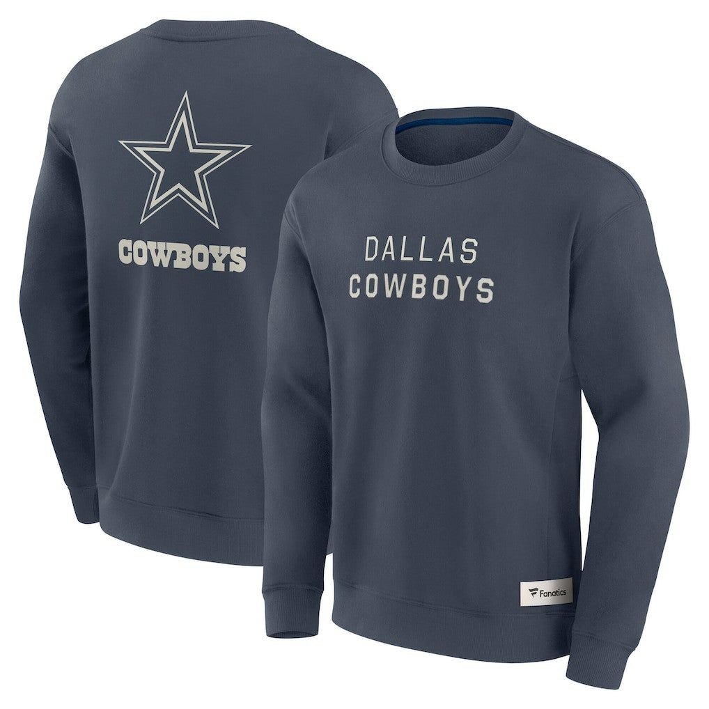 Dallas Cowboys Elements Future Ground Lettering Pullover Sweatshirt - Navy discount