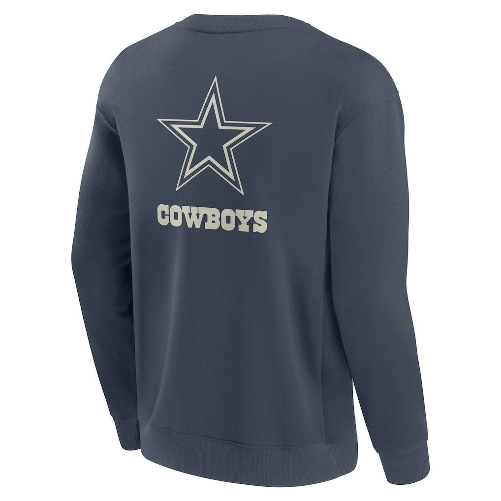 Dallas Cowboys Elements Future Ground Lettering Pullover Sweatshirt - Navy discount