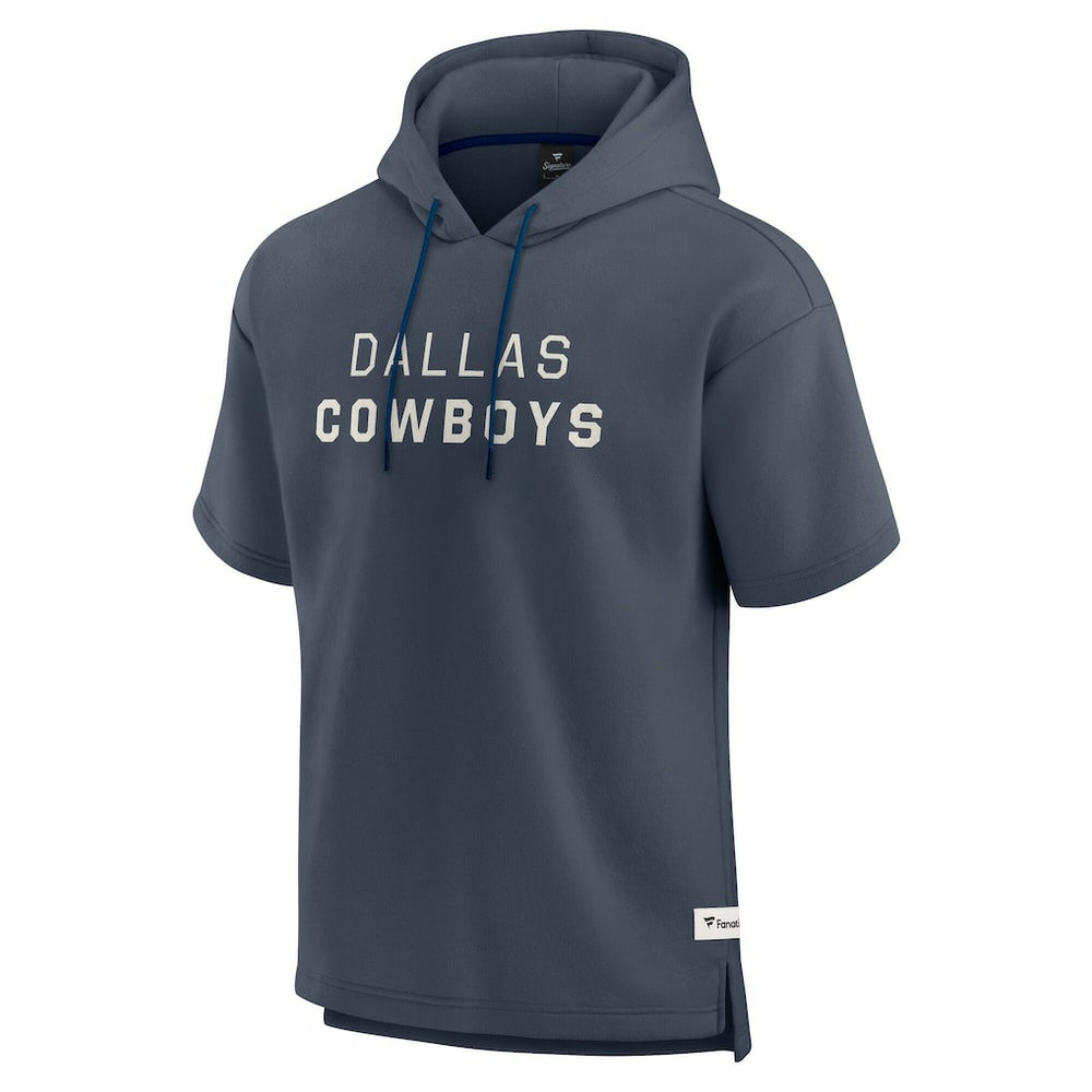 Dallas Cowboys Elements Future Ground Lettering Short Sleeve Pullover Hoodie - Navy for sale