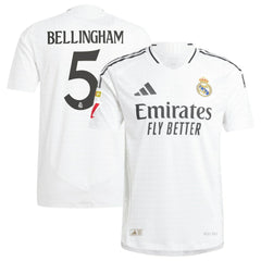Jude Bellingham Real Madrid 2024/25 Home Player Jersey - White | Adidas on sale