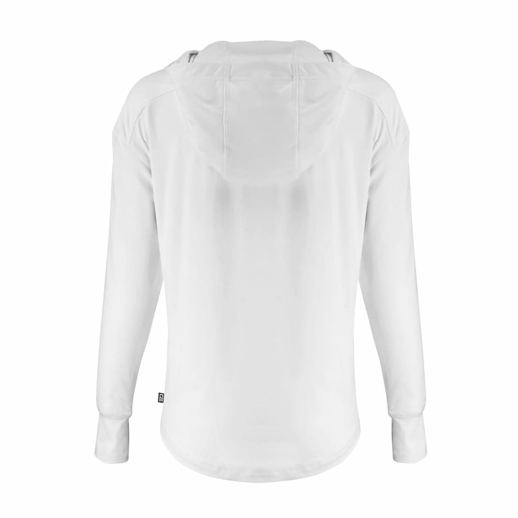 Minnesota Vikings Cutter & Buck Women's Daybreak Eco Recycled Half-Zip Hoodie - White for sale