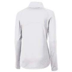 Minnesota Vikings Cutter & Buck Women's Adapt Eco Knit Stretch Recycled Half-Zip Pullover Top - White on sale