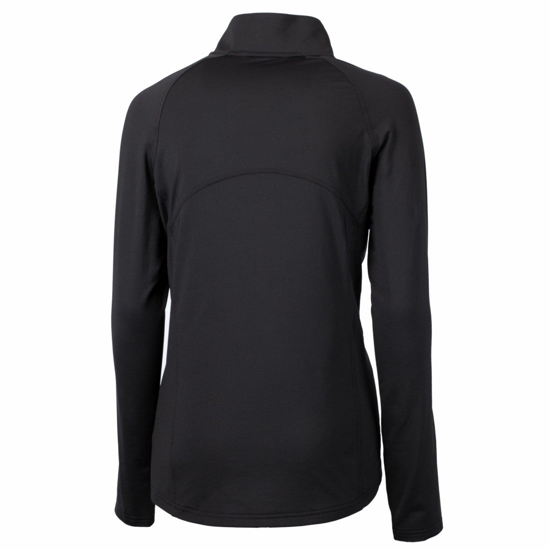 Detroit Lions Cutter & Buck Women's Adapt Eco Knit Stretch Recycled Half-Zip Pullover Top - Black on sale