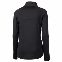 Detroit Lions Cutter & Buck Women's Adapt Eco Knit Stretch Recycled Half-Zip Pullover Top - Black on sale