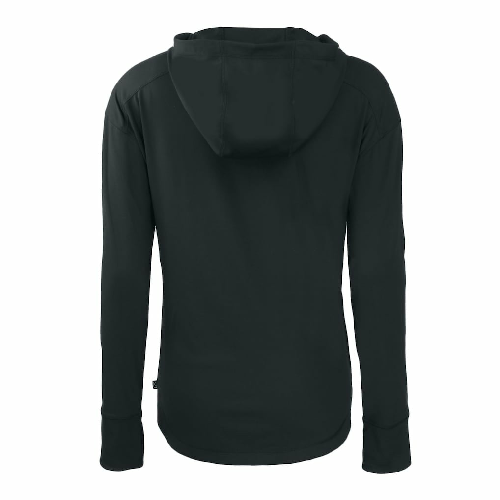 Las Vegas Raiders Cutter & Buck Women's Daybreak Eco Recycled Full-Zip Hoodie - Black on sale