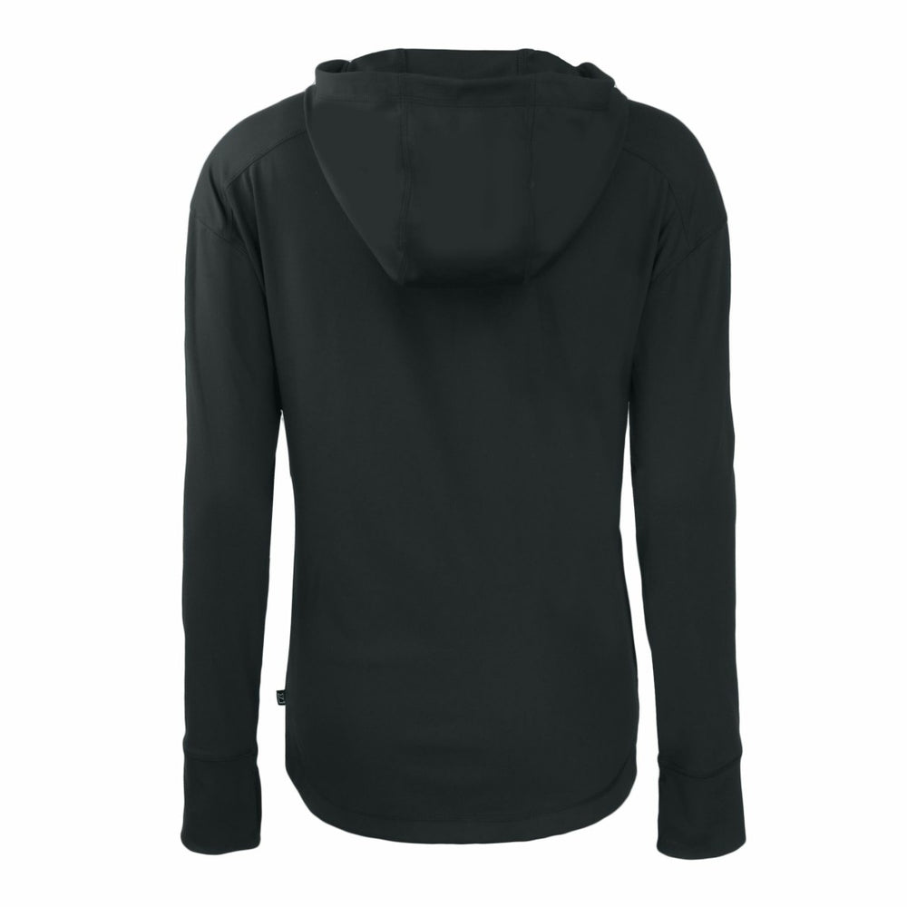 Green Bay Packers Cutter & Buck Women's Daybreak Eco Recycled Full-Zip Hoodie - Black for sale